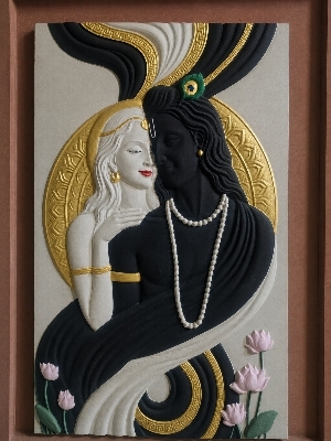 Radhakrishna mural