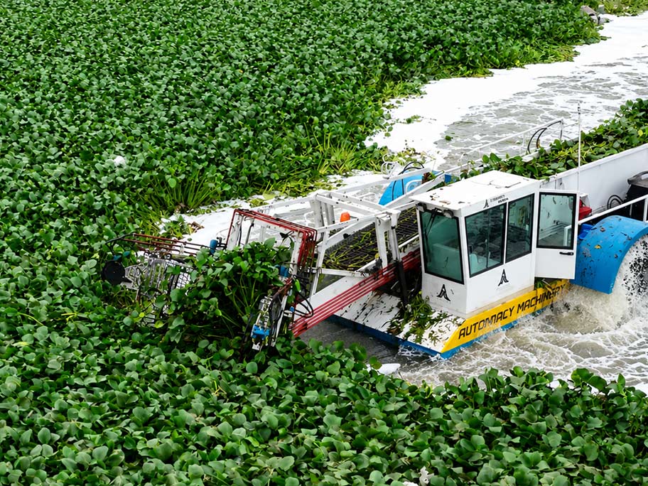 Aquatic Weed Harvester | Rudra Aquamax 100X