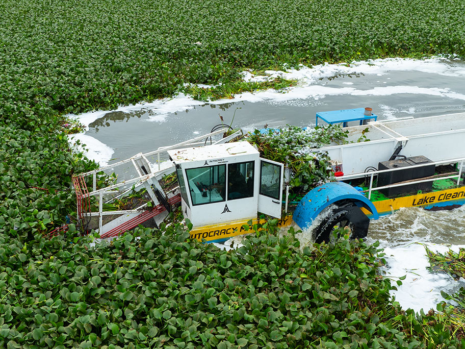 Aquatic Weed Harvester | Rudra Aquamax 100X