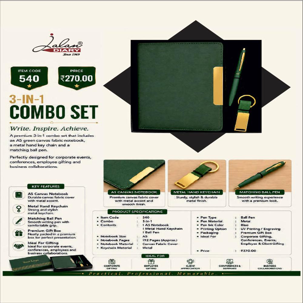 Jalan Itemcode-540 3-in-1 Combo Set