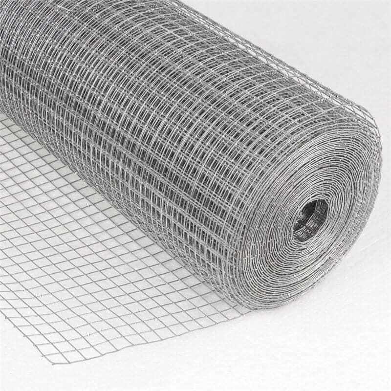Welded Wire Mesh - Stainless Steel, Gray Color, Square Hole Style | Durable And Corrosion-resistant With Enhanced Stability