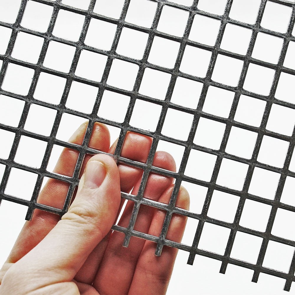 Welded Wire Mesh - Stainless Steel, Gray Color, Square Hole Style | Durable And Corrosion-resistant With Enhanced Stability