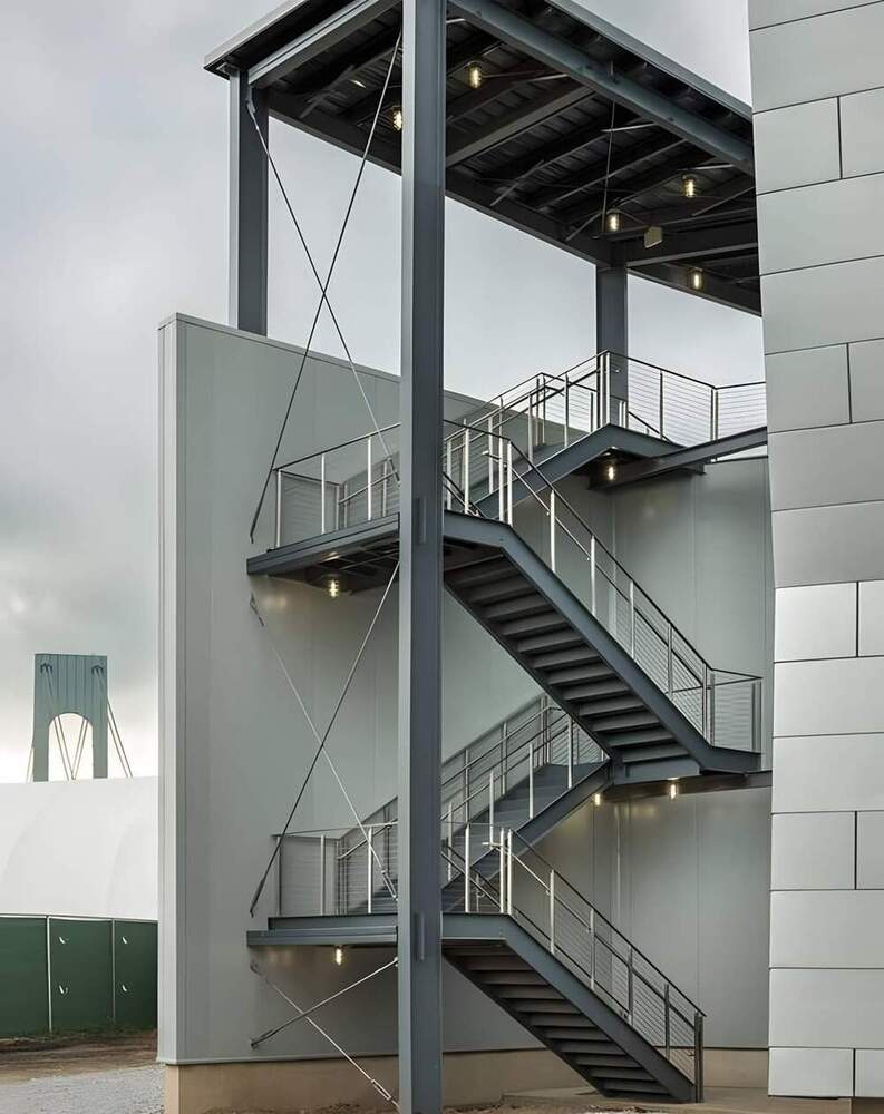 Duplex Metal Staircase