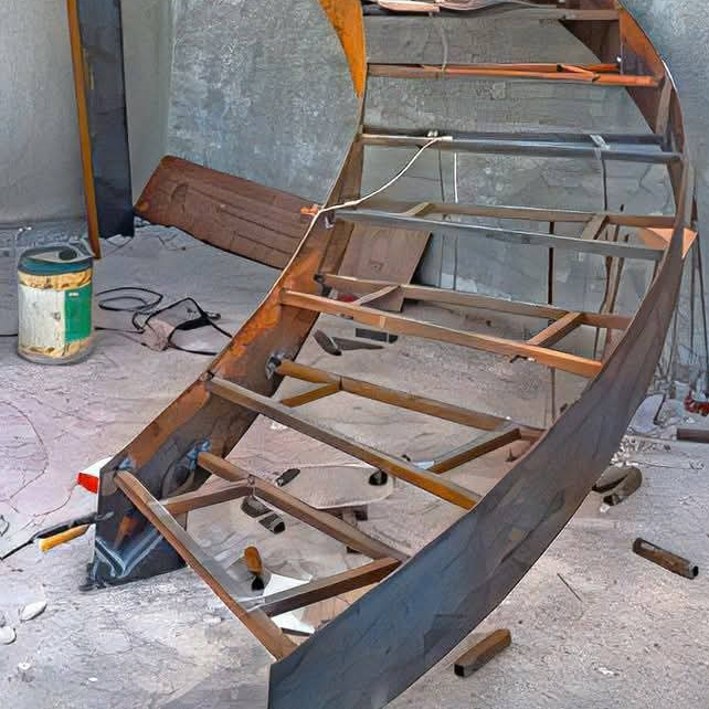 Outer Metal Staircase
