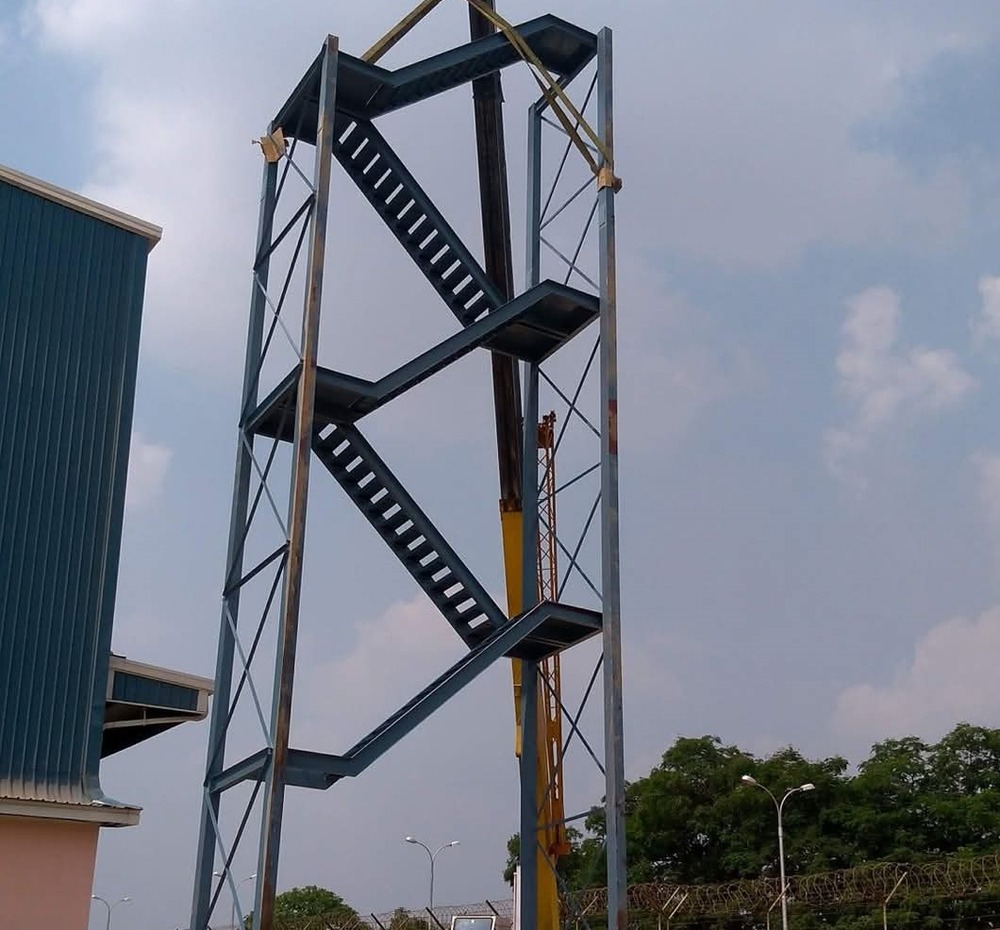 Outer Metal Staircase