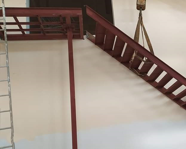 Outer Metal Staircase