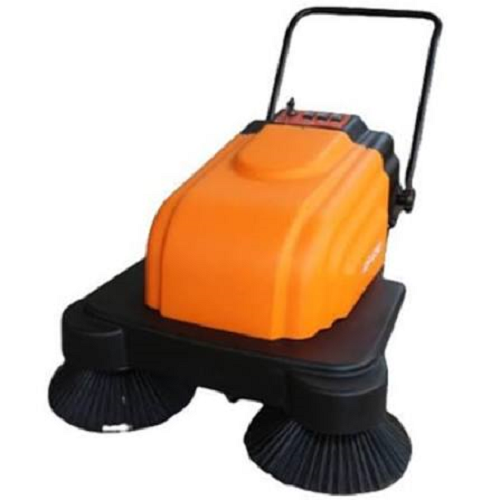 Battery Sweeper - Abs Plastic & Steel, 36 Inch Sweeping Width, 1200w, Dual-stage Filter, Foldable Handle