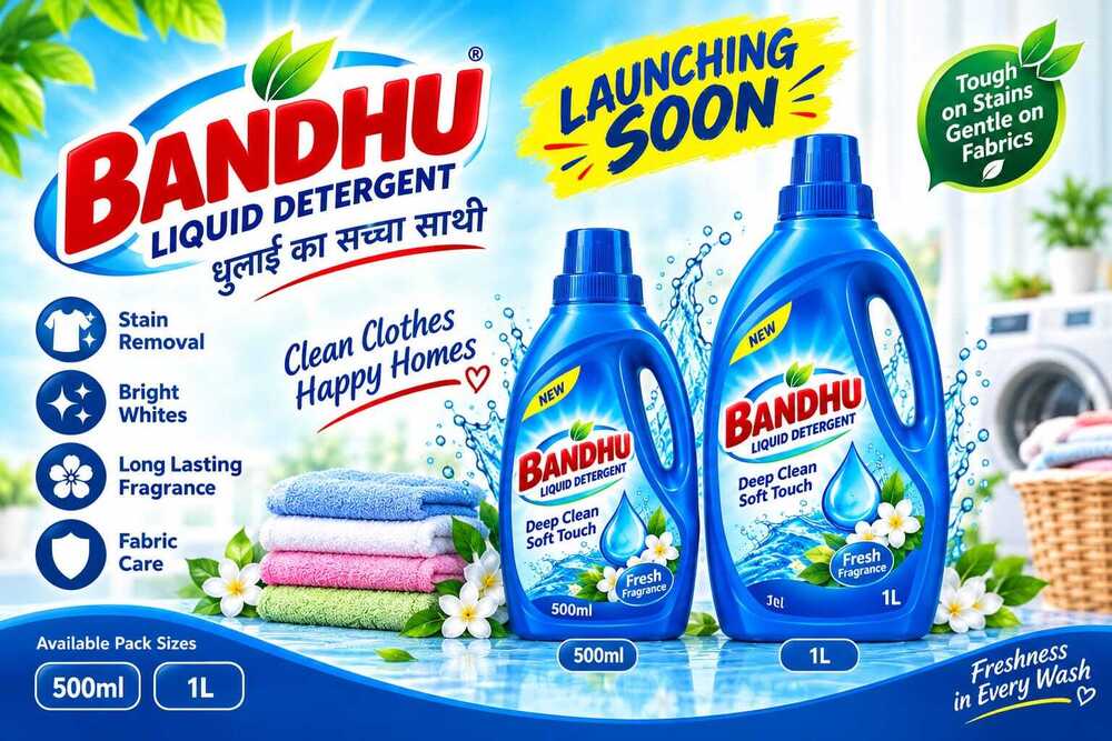 500 ml - 1 Ltr Liquid Detergent