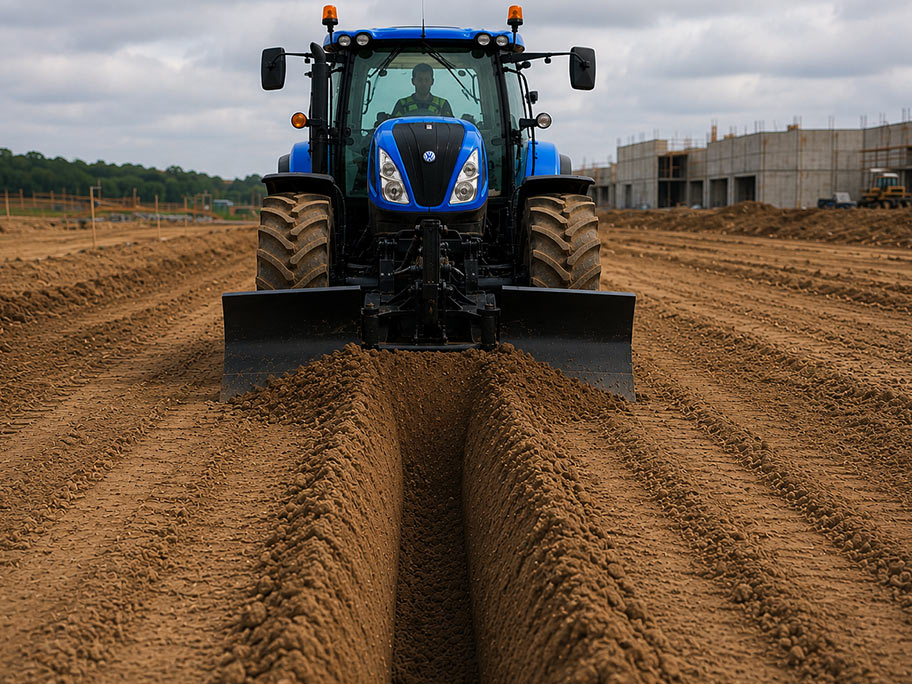 Tractor Attachment Dozer 2 Blade