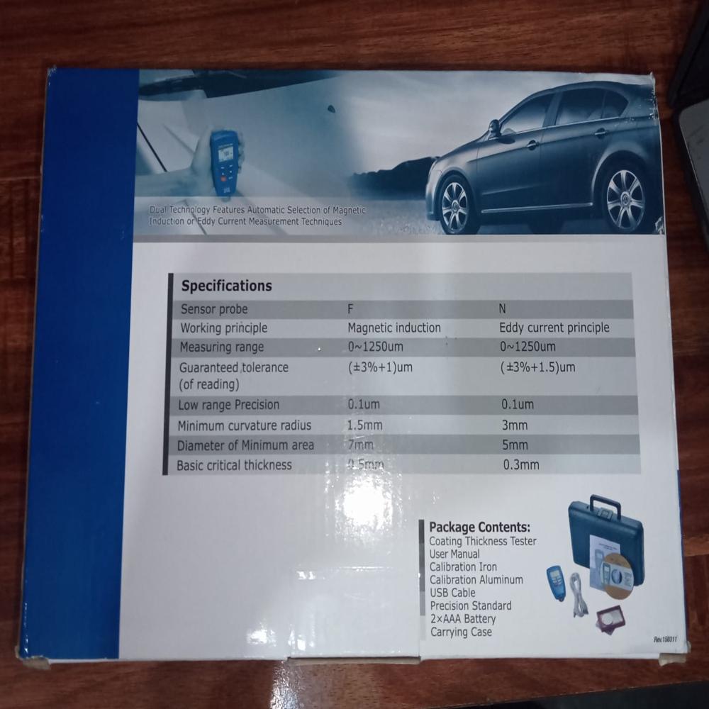 Coating thickness tester