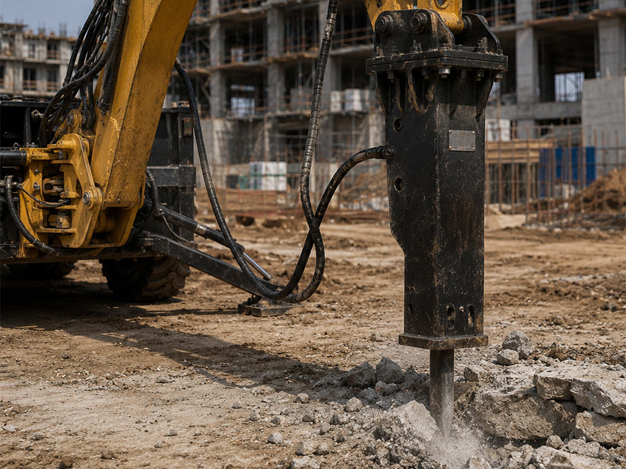 Tractor Attachment Hydraulic Breaker