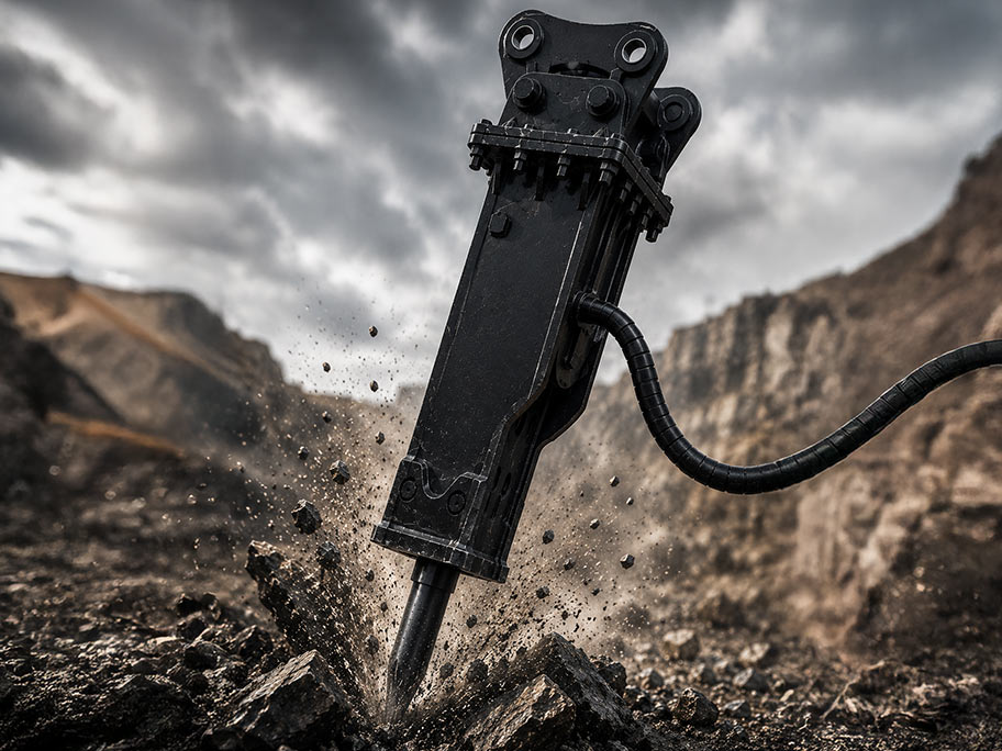 Tractor Attachment Hydraulic Breaker