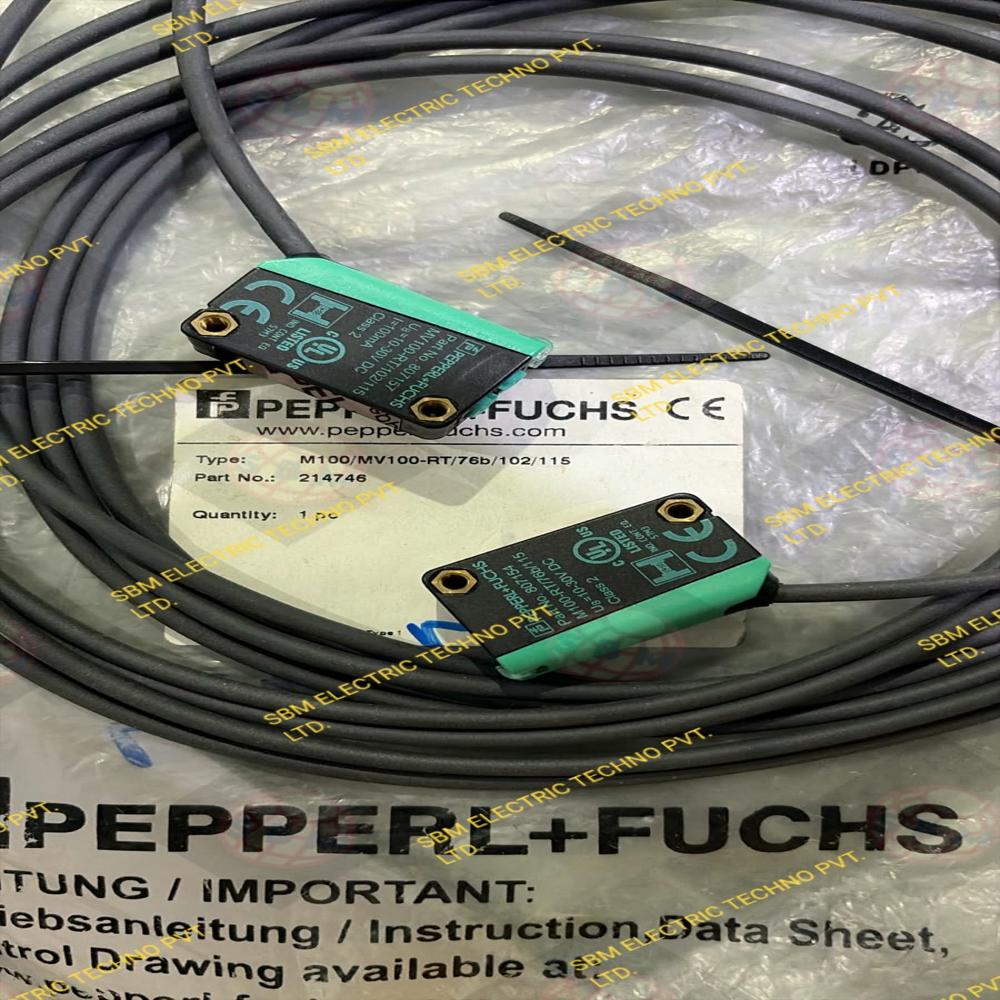 Pepperl Fuchs Photoelectric Sensor, Ml100-8-h-100-rt/103/115