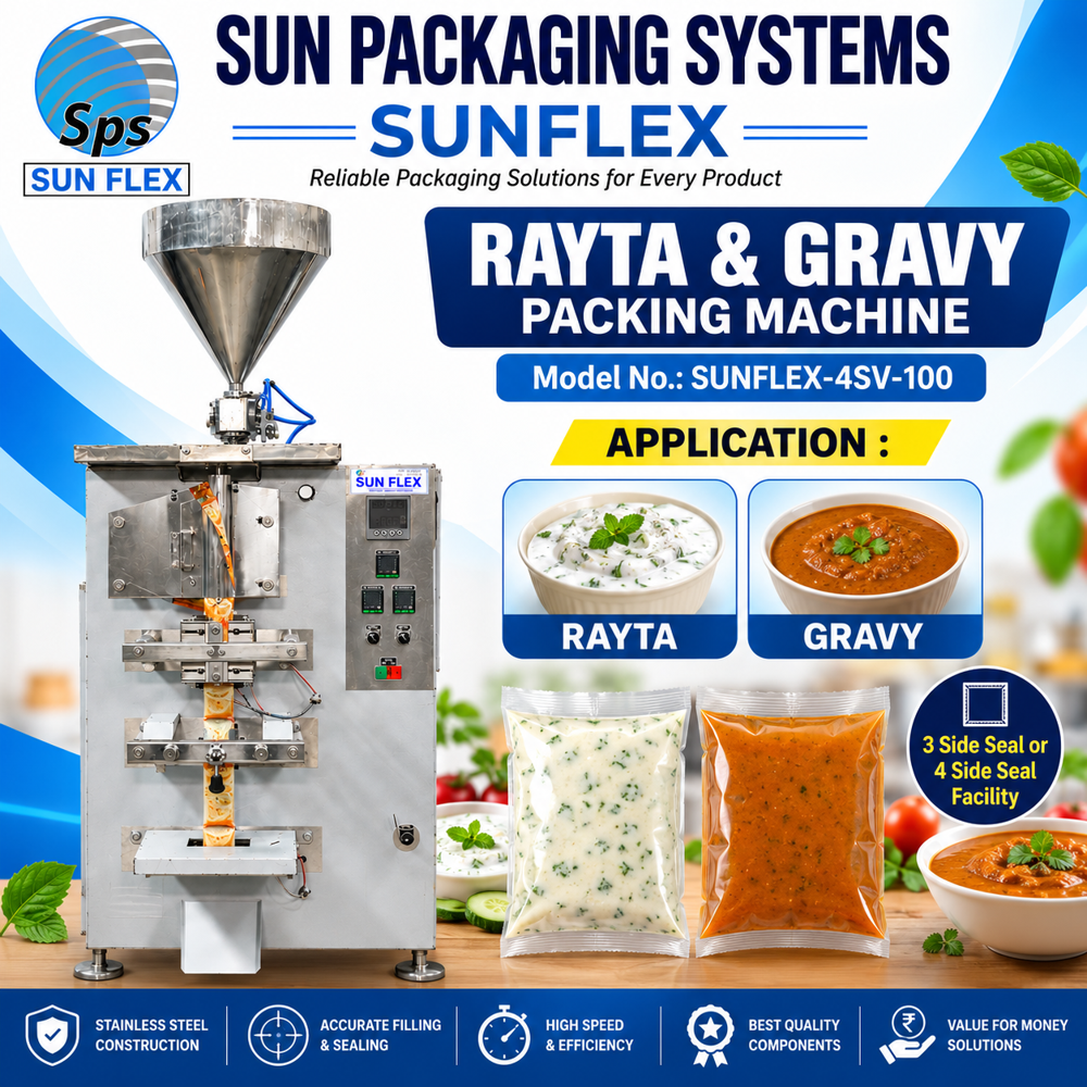 Raitha Gravy Packing Machine - Automatic Grade: Automatic