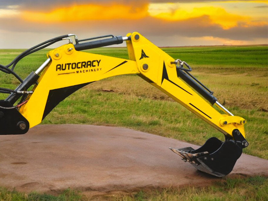 Tractor Mounted Attachment Backhoe