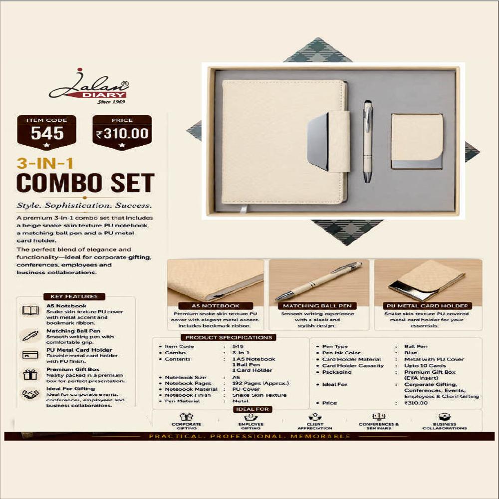 Jalan Itemcode-545 3-in-1 Combo Set 