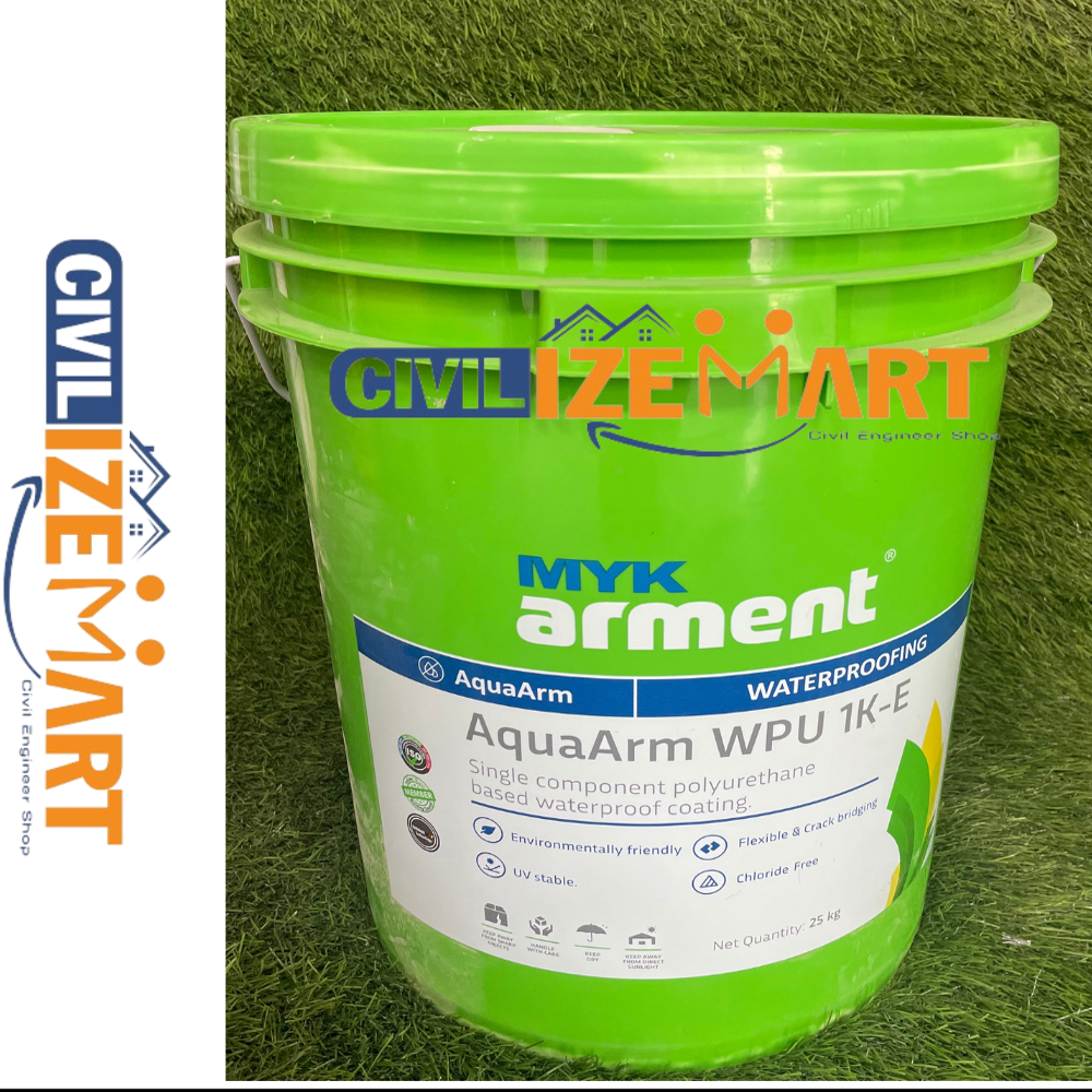 Myk Aqua Arm Wpu 1K-E (25 Kg) - Application: Concrete & Masonry