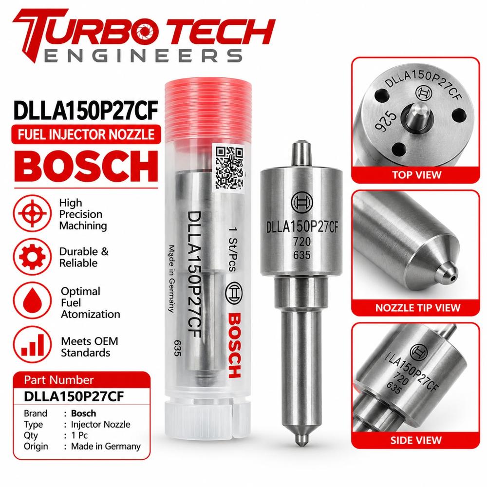 Bosch Dlla150P27Cf Fuel Injector Nozzle - Dimension (L*W*H): 5 Meter (M)