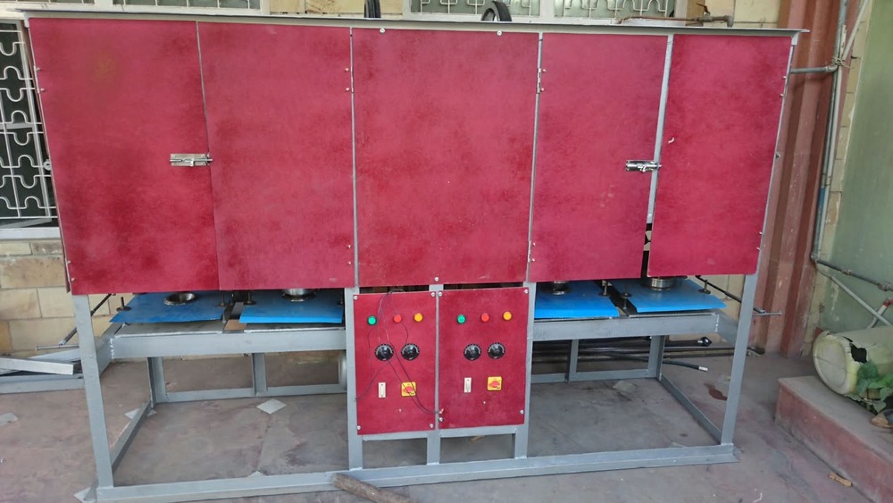 Fully Automatic Four Dia Paper Plate Making Machine