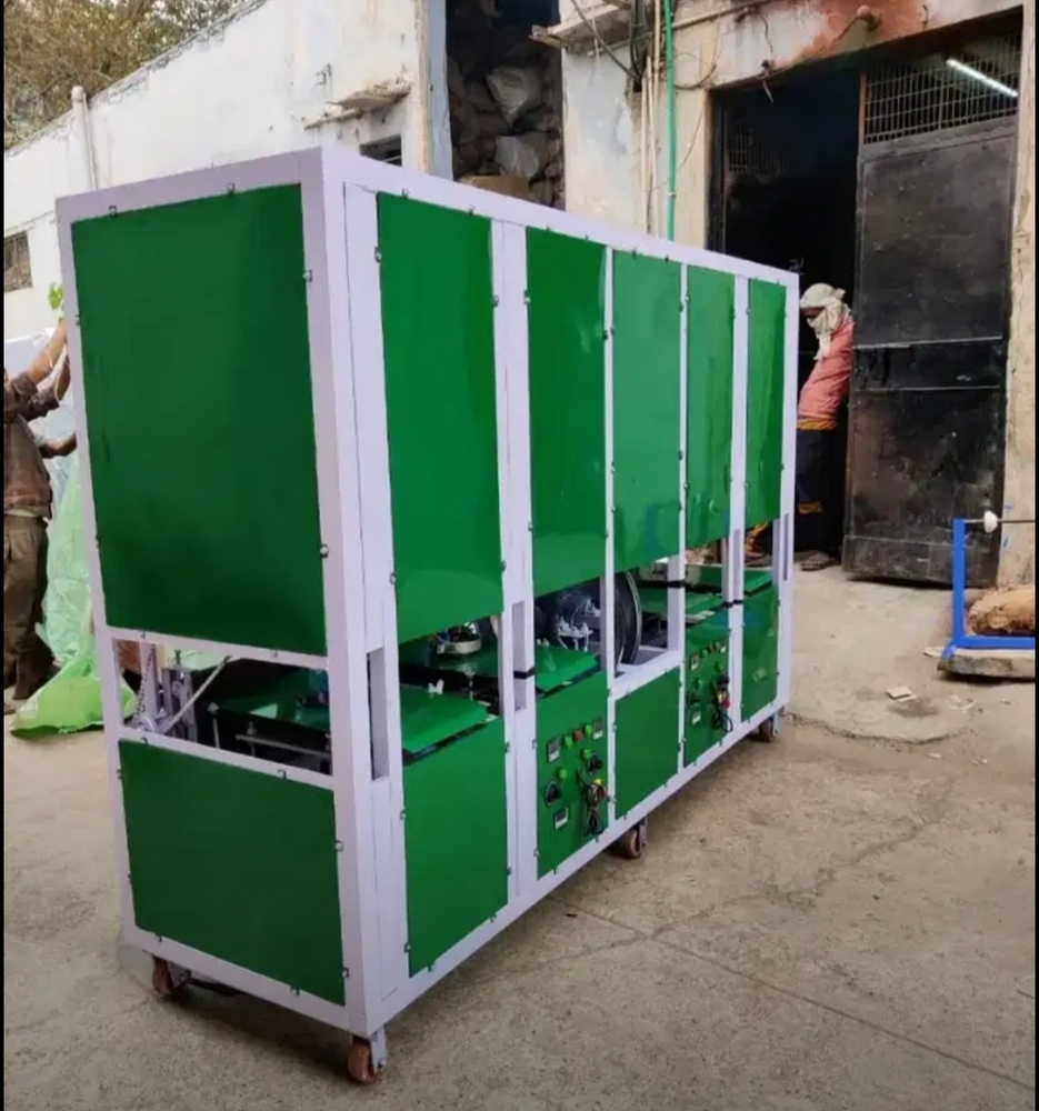 Fully Automatic Four Dia Paper Plate Making Machine