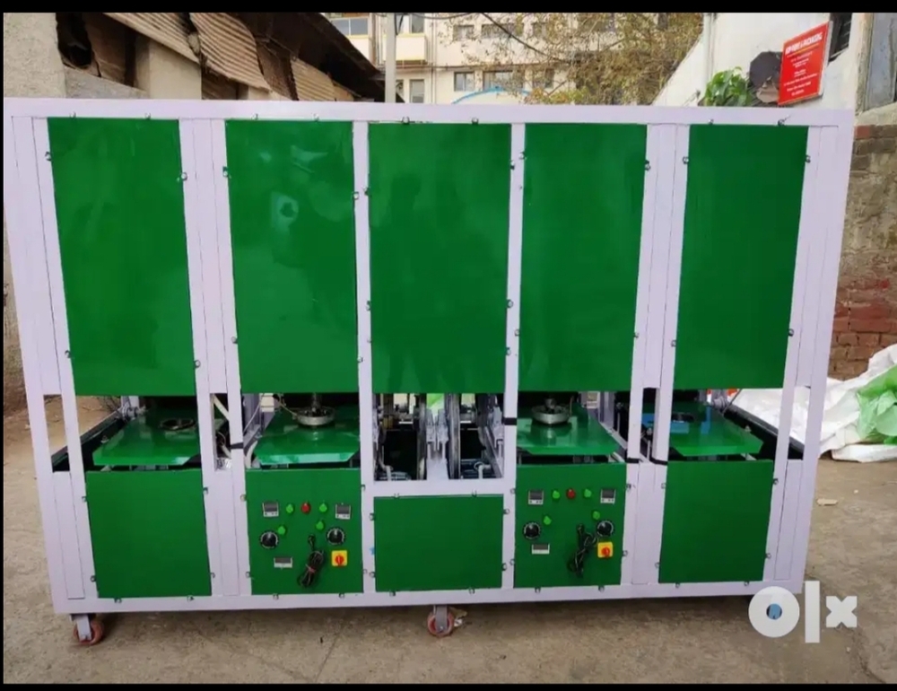 Fully Automatic Four Dia Paper Plate Making Machine