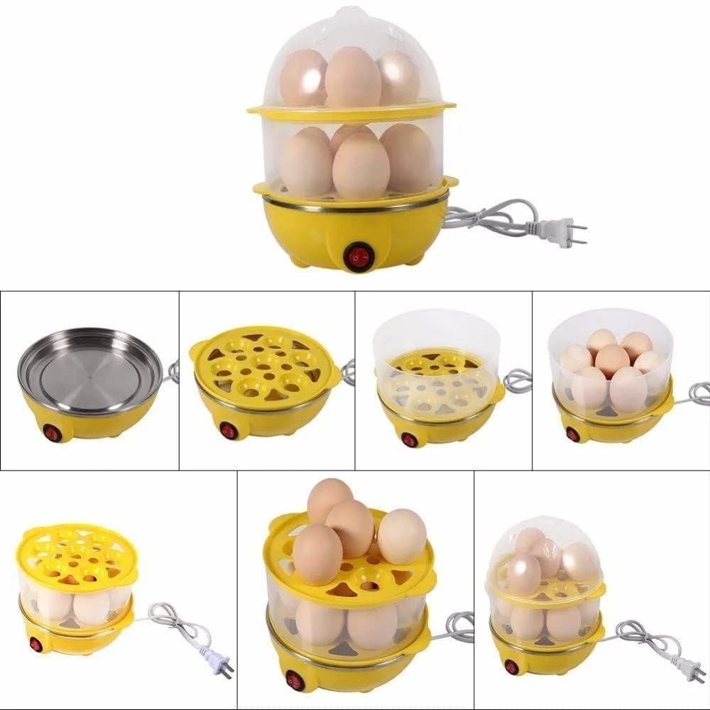 Double Layer Egg Boiler - Color: Pink