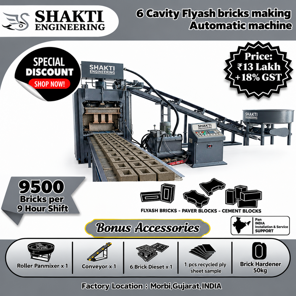 fly ash brick making machine
