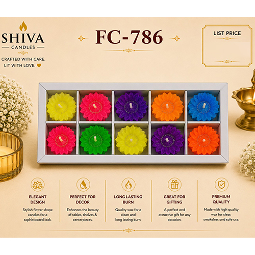 FC-786 Flower Candle