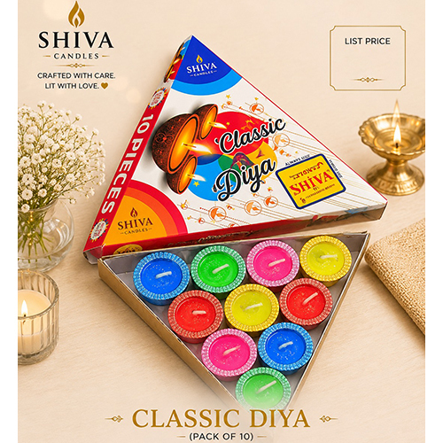 Classic Diyay Candle Pack Of 10
