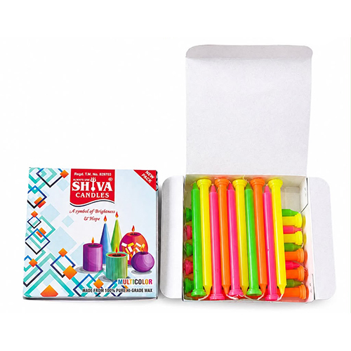 Big Multicolour Candle