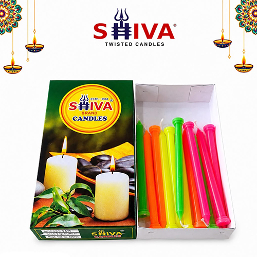 465 Shiva Coloured Candle