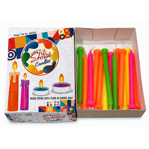 395 100 Percent Pure Hi-Grade Wax Candle