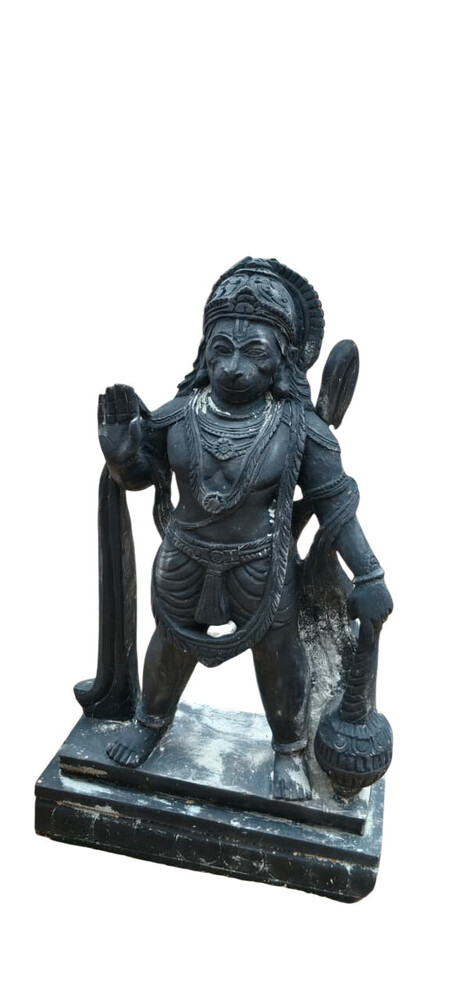 Black Hanuman Murti