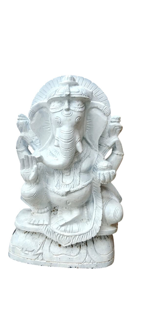 Lord Ganesha Fibre Statue