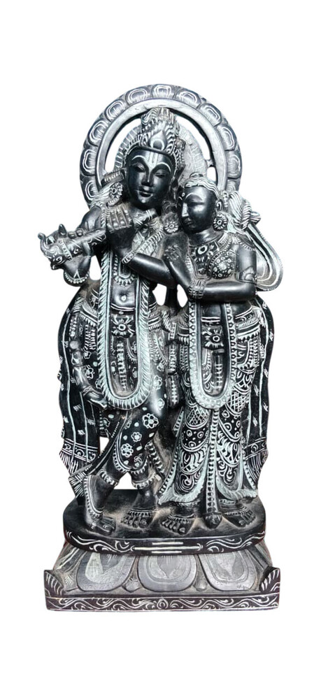 Stone Devdasi Decorative Statue