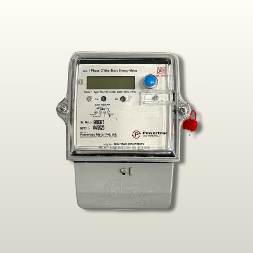 Single Phase Electronic Energy Meter - Accuracy: 1.0 %