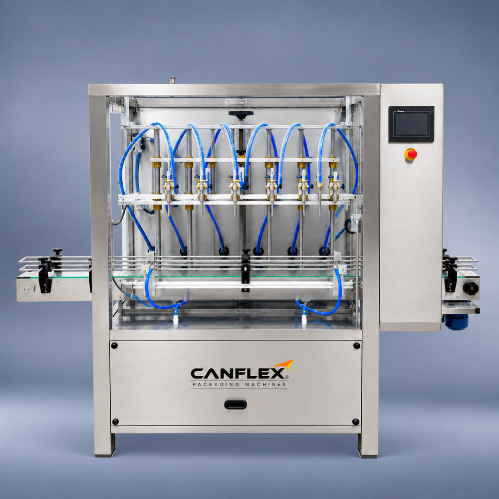Automatic bottle filling machine (6 head)