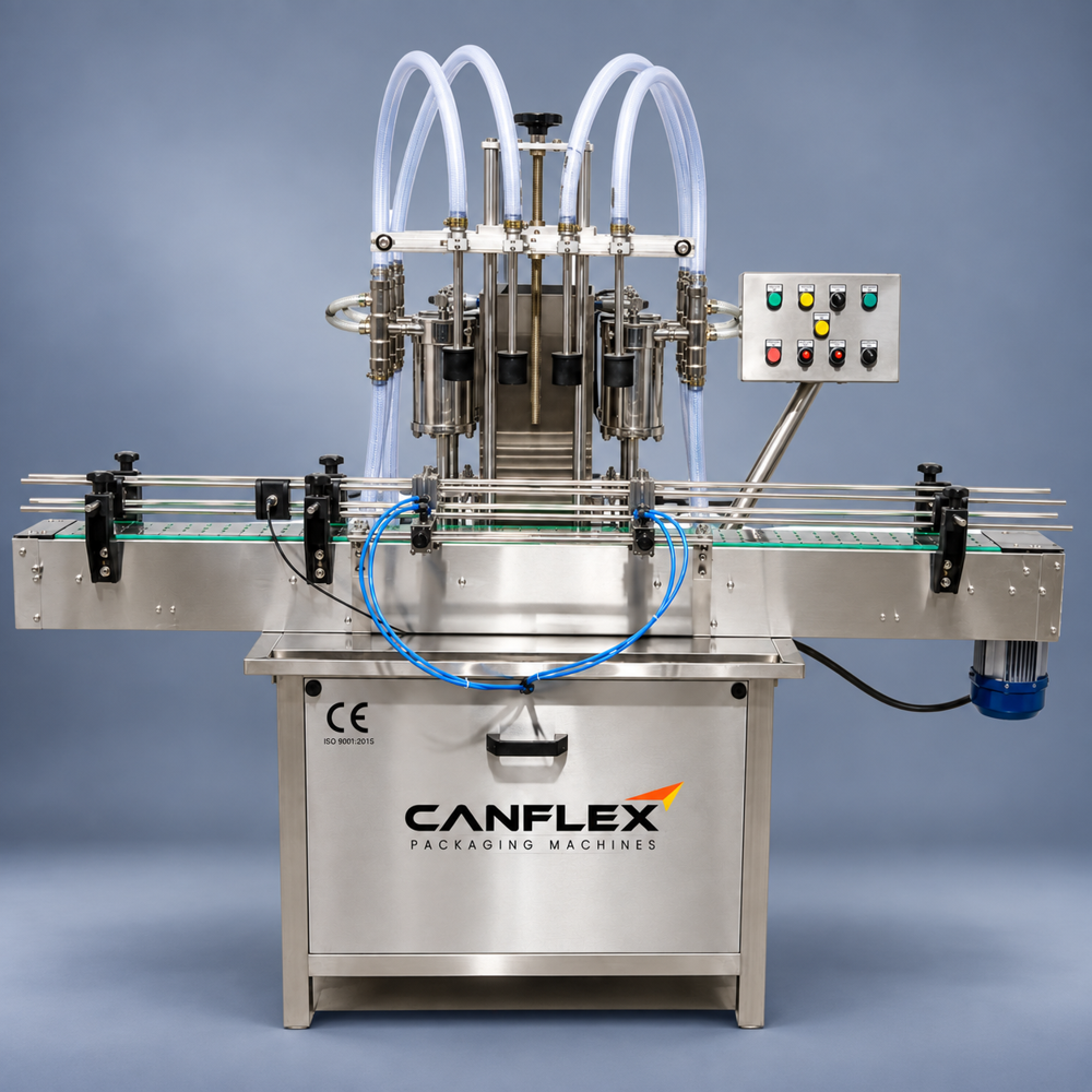 Bottle filling machine volumetric (4 head)