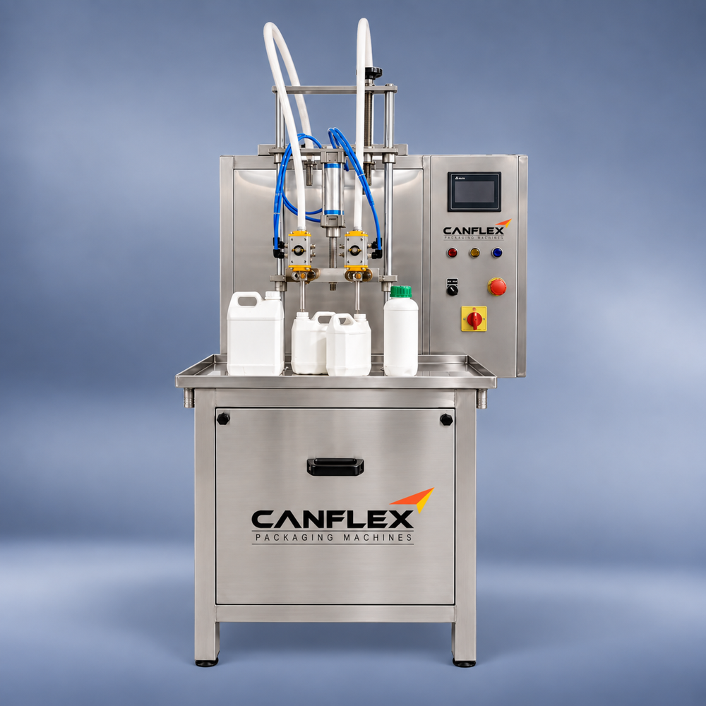 Semi-automatic filling machine 5 litre