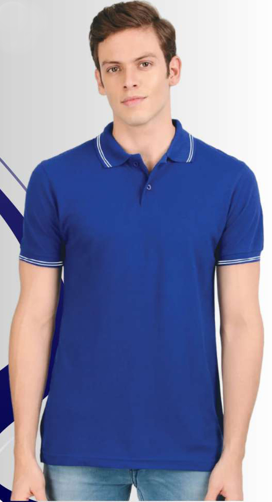 AWG Green Polo Royal Blue