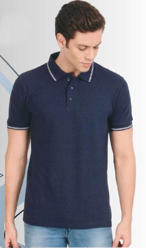 Green Polo Denim Blue