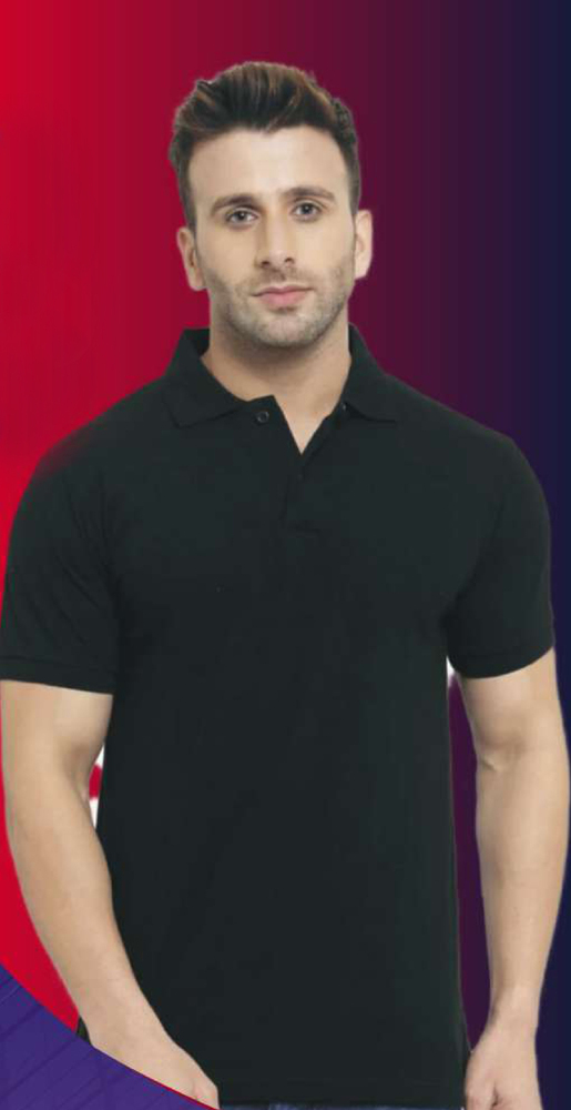 Solid Polo Black