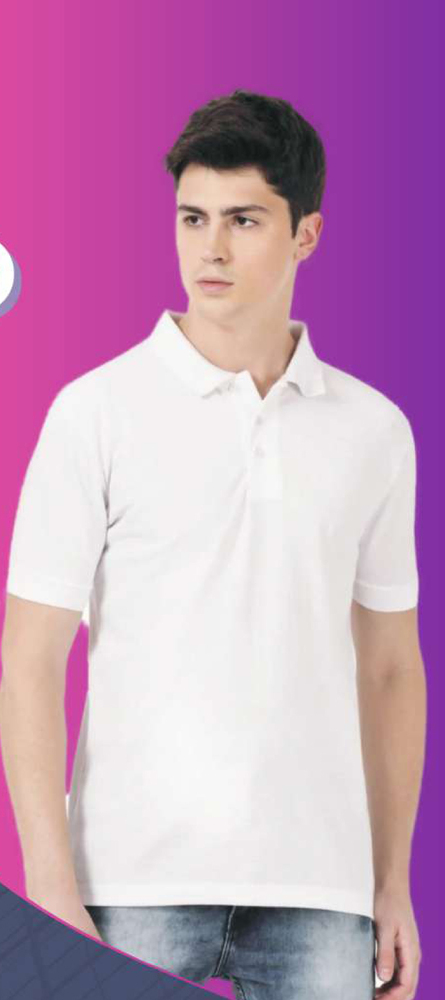 Solid Polo White