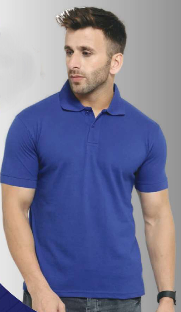 Solid Polo Royal Blue