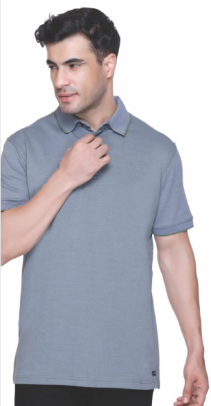 Winbarg Light Grey Melange Polo