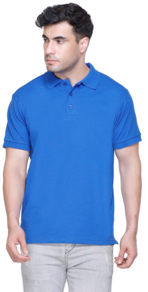 Winbarg Cobalt Cotton Poly Polo