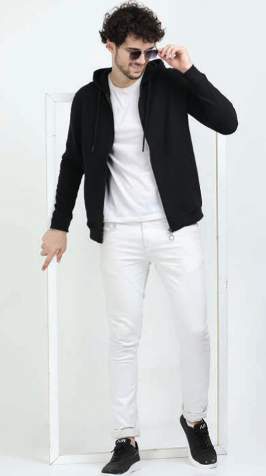 Caslay Zippered Hoodie