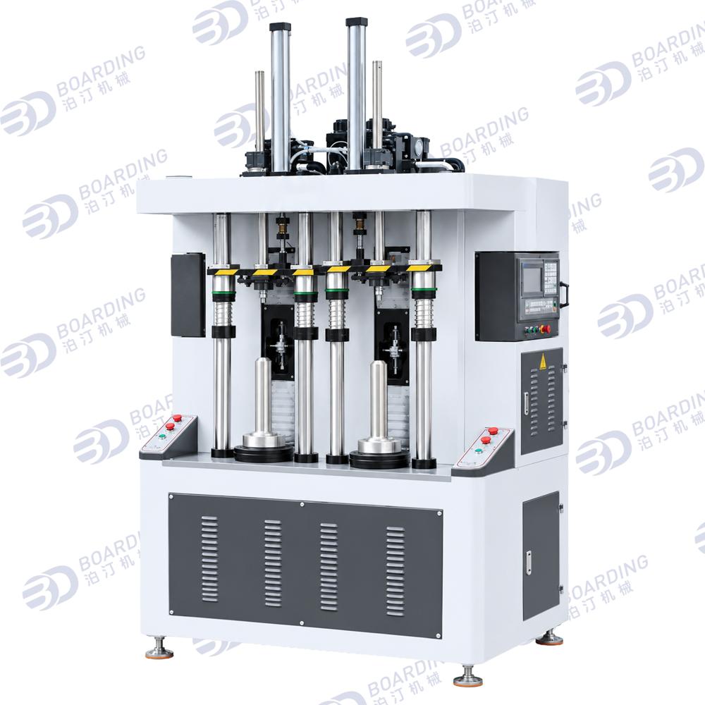 Vacuum Flask 2 Stations CNC Bottle Necking Machine