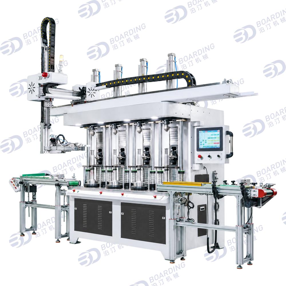 Vacuum Flask Fully Automatic Four Station Necking Machine