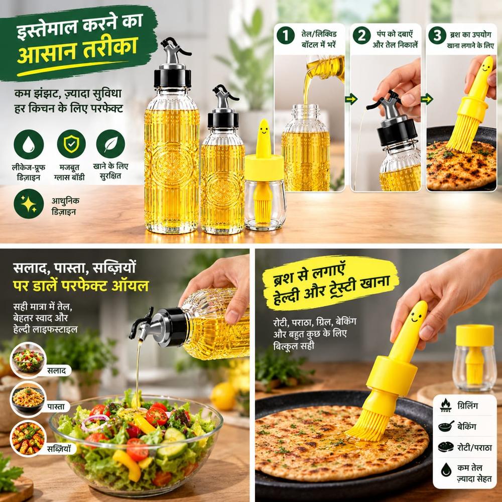 3 in 1 new oil dispensar
